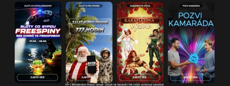 Přehled bonusových akcí a&nbsp;free spinů v&nbsp;online casinu BetX