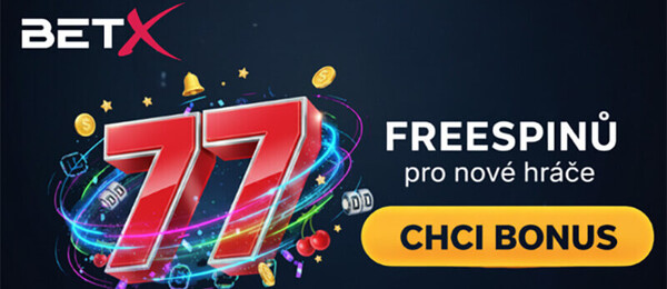 BetX registrační free spiny bez vkladu