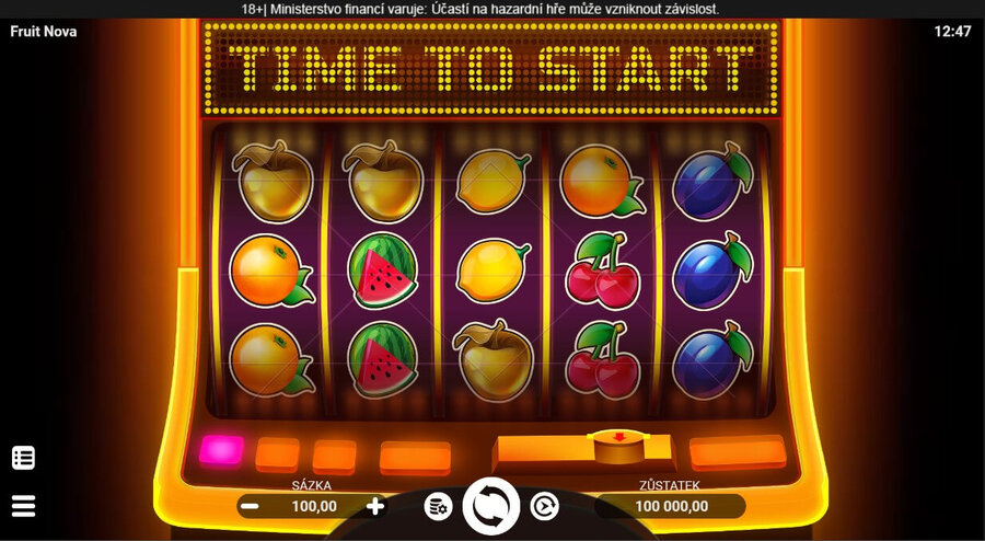 Zahrajte si výherní automat Fruit Nova od výrobce Evoplay