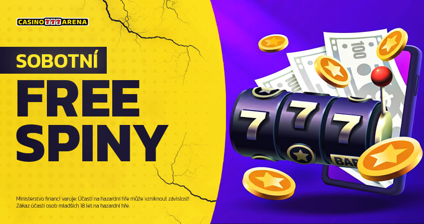 Dnešní free spiny v&nbsp;CZ online casinech – 7.&nbsp;března 2026