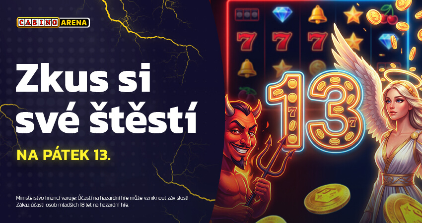 Zapojte se v&nbsp;pátek 13. do prověřených akcí a&nbsp;získejte zajímavé odměny