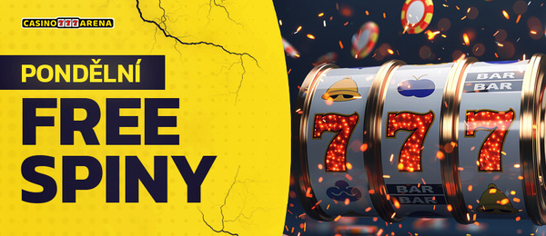 Pobavte se dnes v pondělí 16. března v promo akcích, ve kterých čekají free spiny.