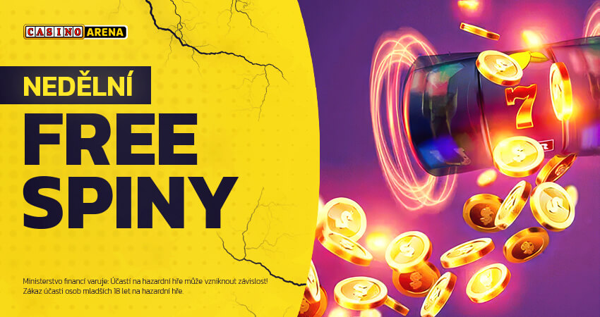 Free spiny DNES: neděle 22. března 2026