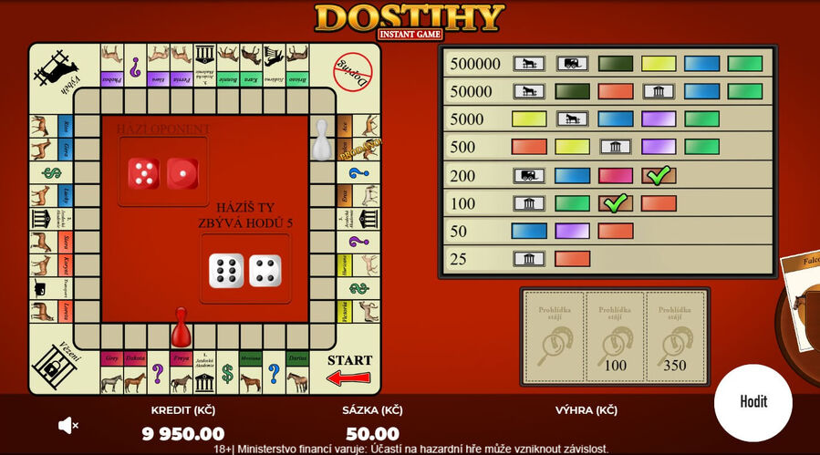 Instant hra Dostihy od Tech4Bet