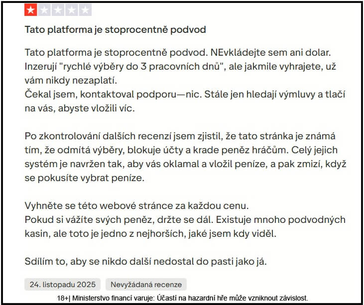 Spinit casino – recenze hráčů