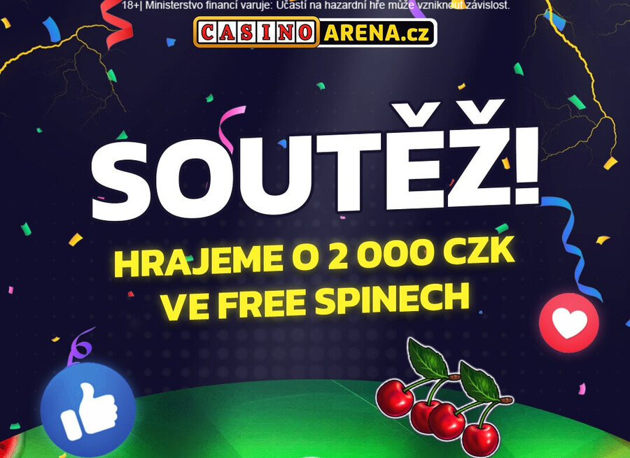 Zapojte se do soutěže o&nbsp;2&nbsp;000&nbsp;Kč ve free spinech
