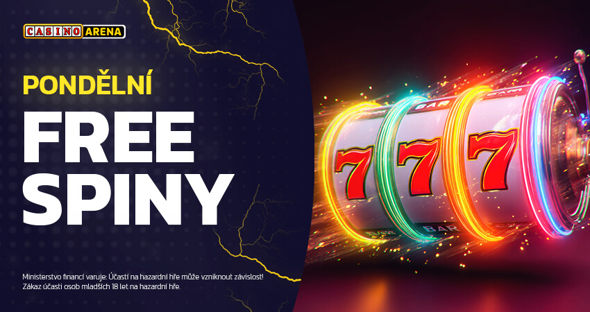 Free spiny DNES: pondělí 30. března 2026