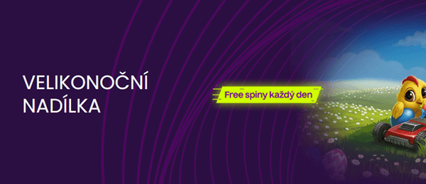 Velikonoční nadílka u Kingsbetu přináší až 130 free spinů