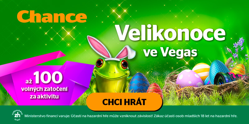 Promo akce Velikonoce ve Vegas v&nbsp;casinu Chance