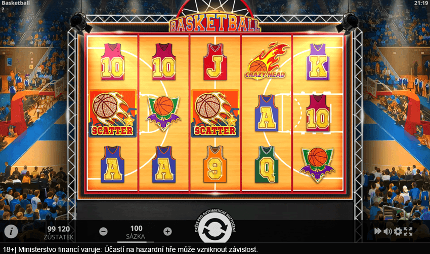 Hrací automat Basketball od Evoplay v&nbsp;online casinu Forutna