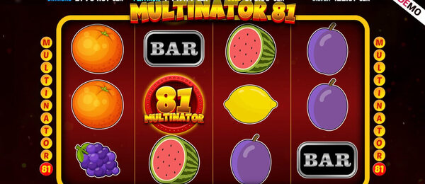 Zahrajte si automat Multinator 81 od Evony