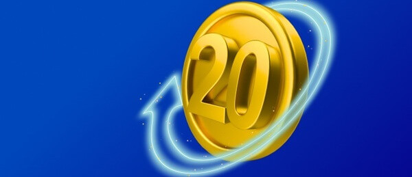 Vsaďte si loterii 20 Mega – za 20 Kč jste ve hře o 20 milionů, za 50 Kč dokonce o 50 milionů.