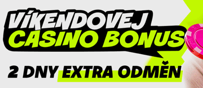 Zapojte se do víkendového bonusu u BetX