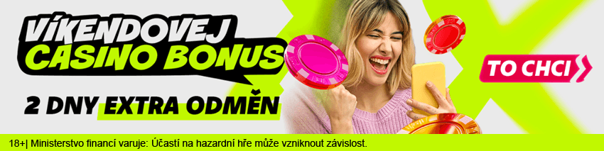 Zapojte se do víkendového bonusu u&nbsp;BetX