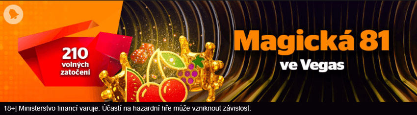 Promo akce Magická 81 přináší free spiny