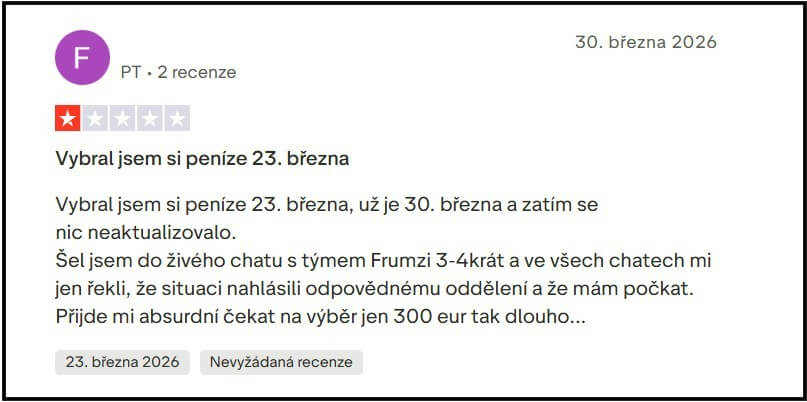 Frumzi review – recenze nelegálního casina