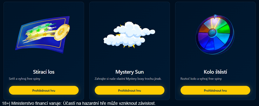 Minihry u&nbsp;MerkurXtipu