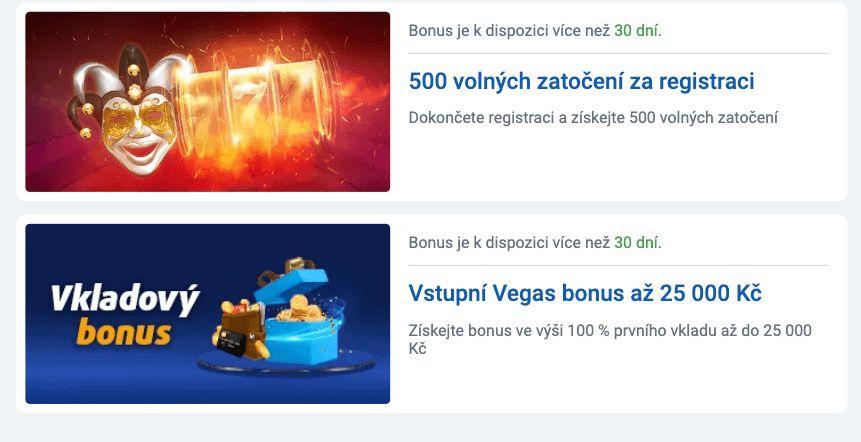 Tipsport bonusy pro nové hráče