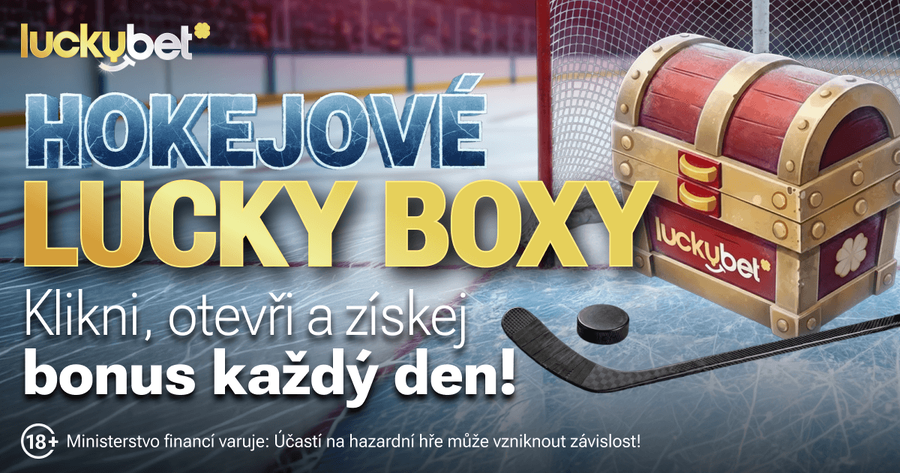 Otvírejte Hokejové Lucky Boxy a&nbsp;získejte odměny každý den
