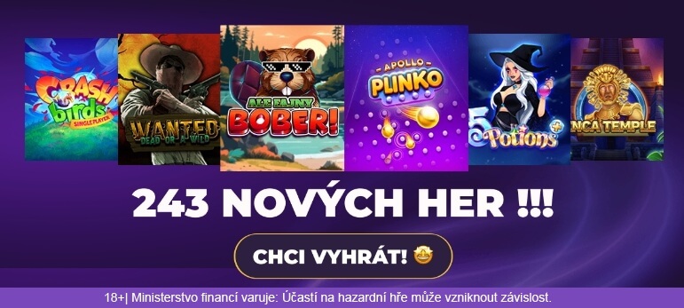 Online casino Grandwin - přes 1&nbsp;400 online automatů a&nbsp;20 výrobců