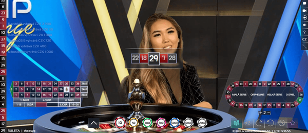 Live ruleta u Chance (Absolute Live Gaming)