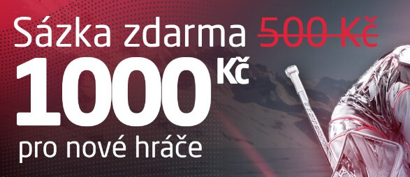Získejte až 1 000 Kč za registraci u SYNOT TIPu