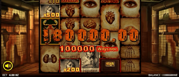Výhra na hracím automatu Mental v online casinu Apollo