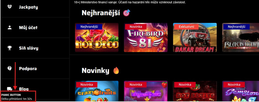 Panic Button 69 Games