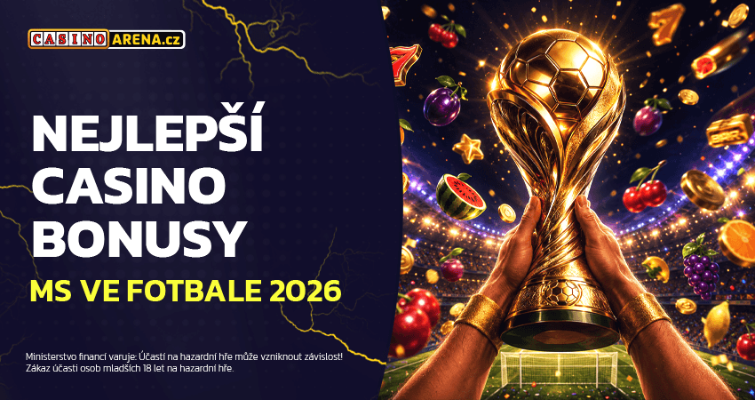 Casino bonusy k&nbsp;Mistrovství světa ve fotbale 2026
