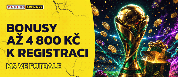 Nejlepší casino bonusy k MS ve fotbale 2026