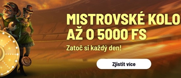 Mistrovské kolo až o 5 000 FS u Apolla