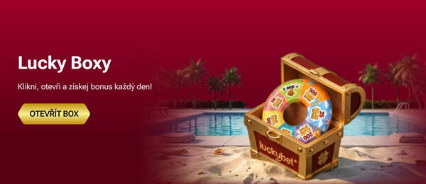 Otevírejte LuckyBet Letní Lucky Boxy