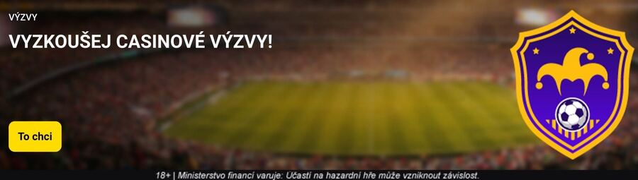 Promo akce Casino výzva u&nbsp;Fortuny