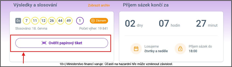 Maxa výsledky tiketu