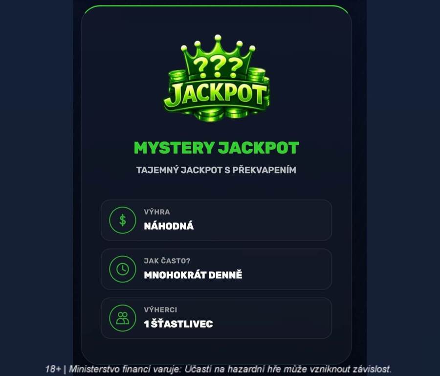 Mystery Jackpot ve Forbes casinu