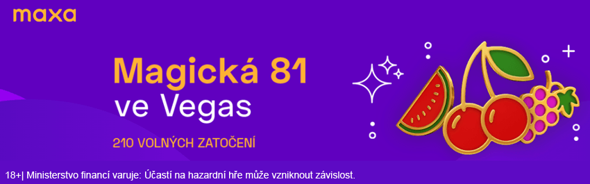 Casino bonus Magická 81 u&nbsp;Maxy