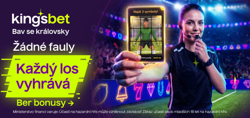 Žádné fauly Kingsbet