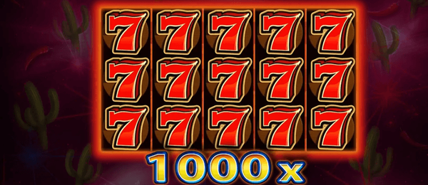 Maximální výhra na automatu Chilli Fruits je 1 000násobek sázky