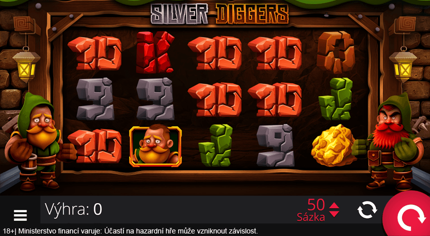 Hrací automat Silver Diggers u&nbsp;Betoru