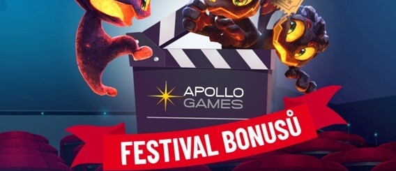 V rámci akce Festival bonusů u Apolla lze získat 100 free spinů
