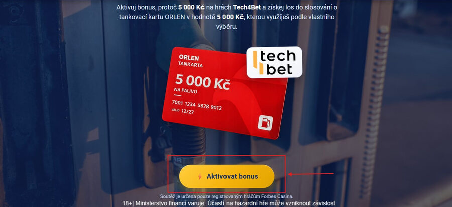 Forbes aktivace