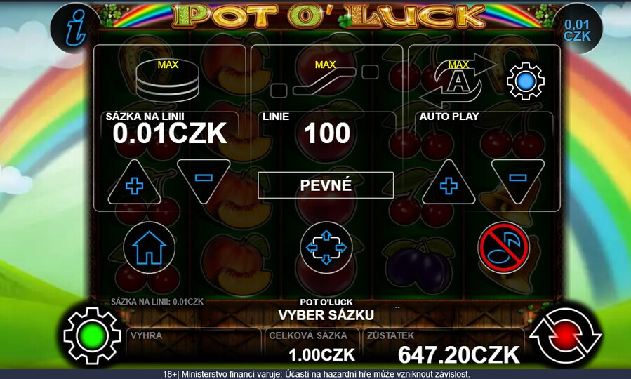 Automat Pot O&nbsp;Luck