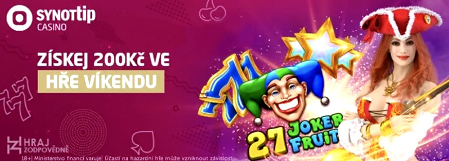 Hra víkendu u&nbsp;SYNOT TIPu