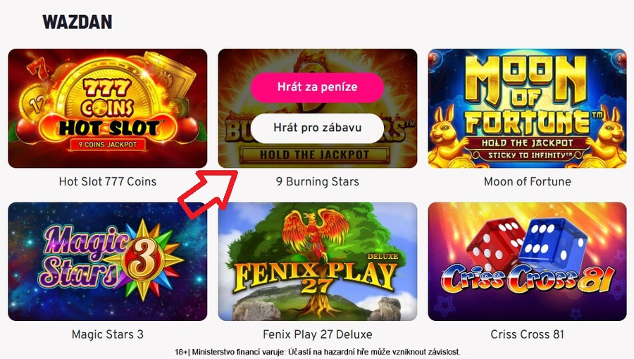 Zahrajte si Wazdan automaty zdarma například u&nbsp;Apollo casina