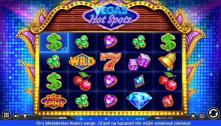 Vegas Hot Spots od 1x2 Network