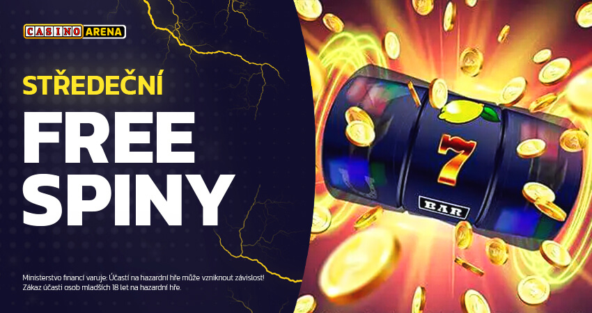 Free spiny na středu 12. srpna