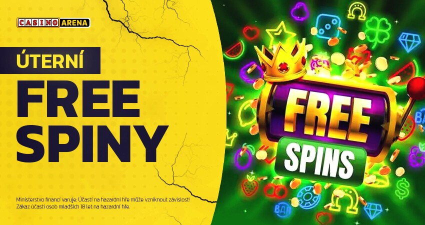 Free spiny dnes v&nbsp;CZ online casinech – 18. 8.&nbsp;2026