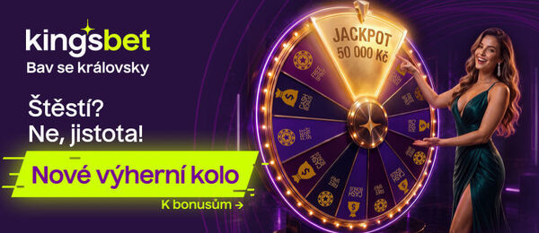 Výherní kolo štěstí u Kingsbetu