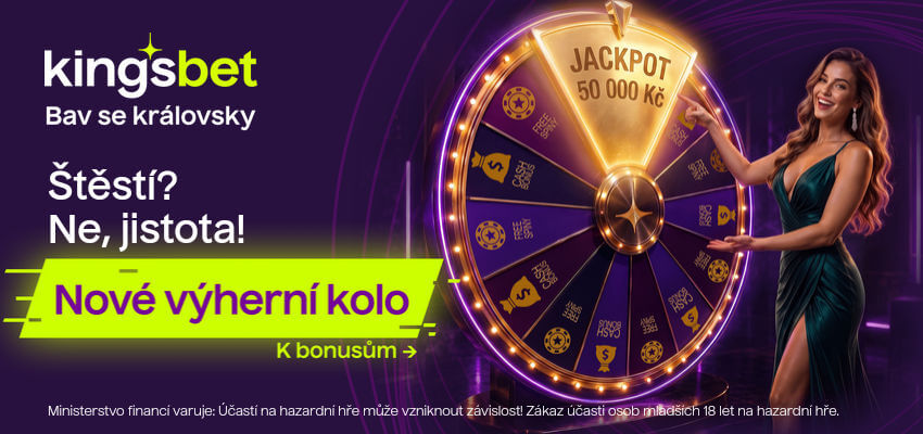 Výherní kolo štěstí Kingsbet