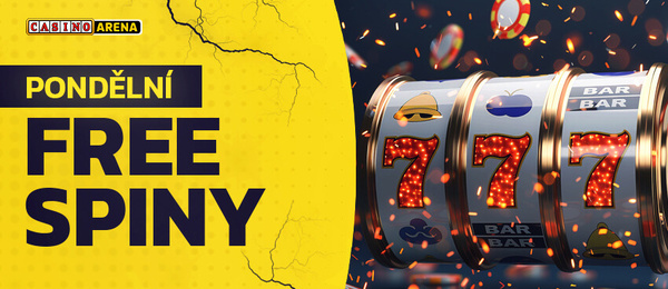 Free spiny DNES: pondělí 7. září 2026
